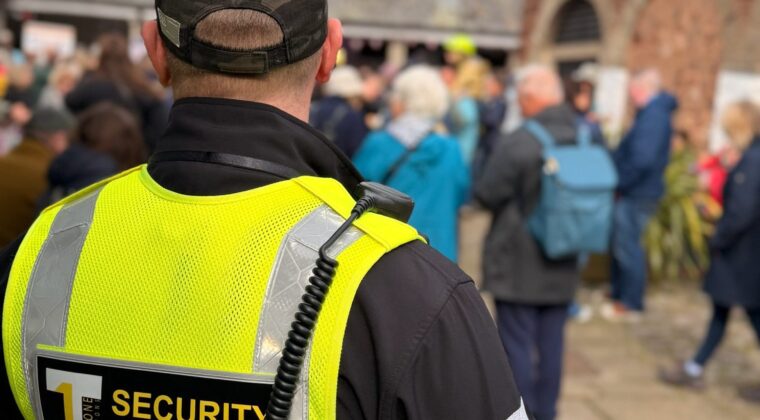 Tier 1 K9 unit at a festival